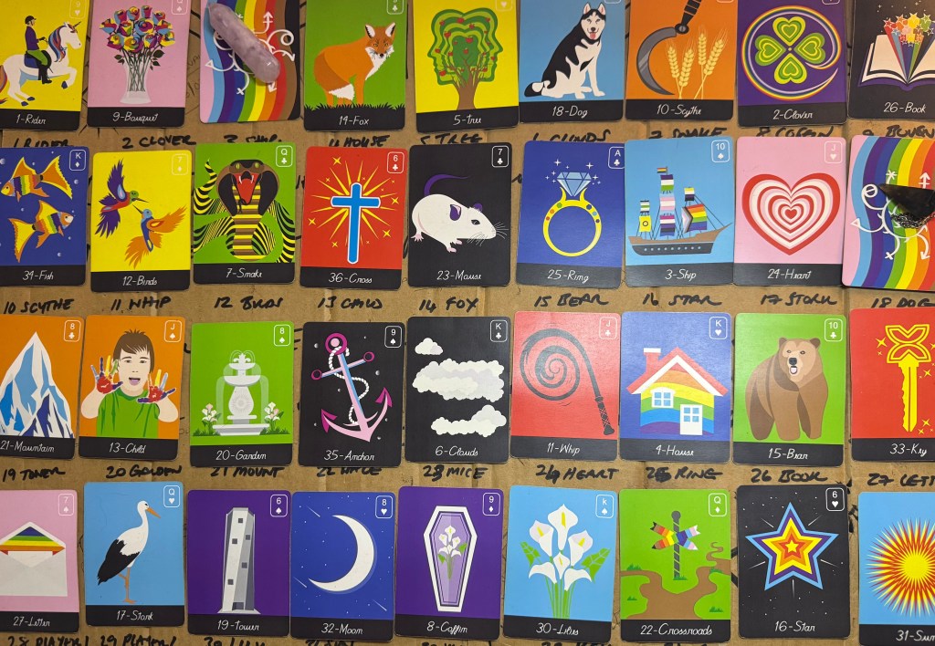 Examples of Questions to ask during a Tarot or Lenormand Reading